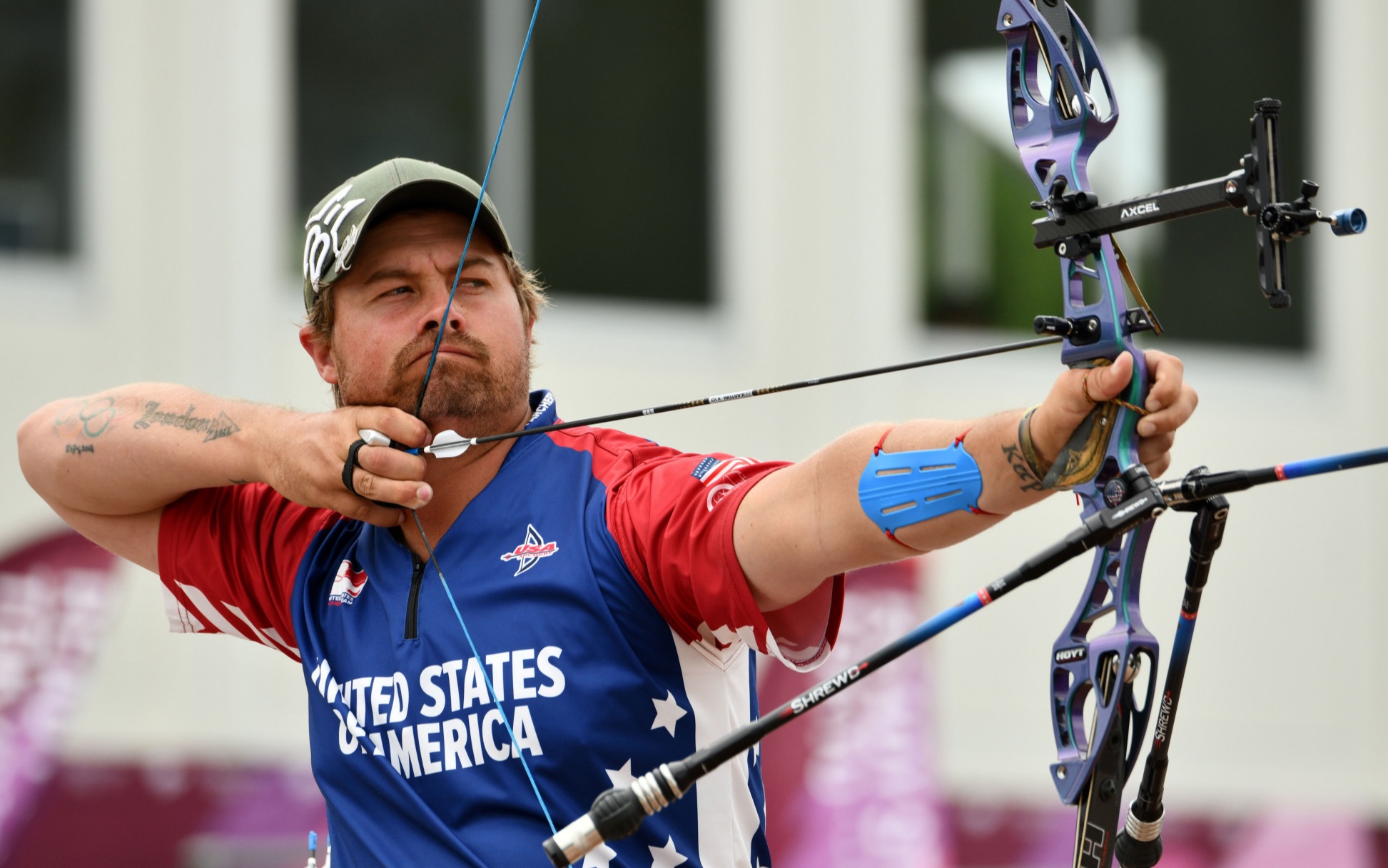 像我一样射箭美国反曲一哥艾利森教你用身体射箭shootlikemeolympic