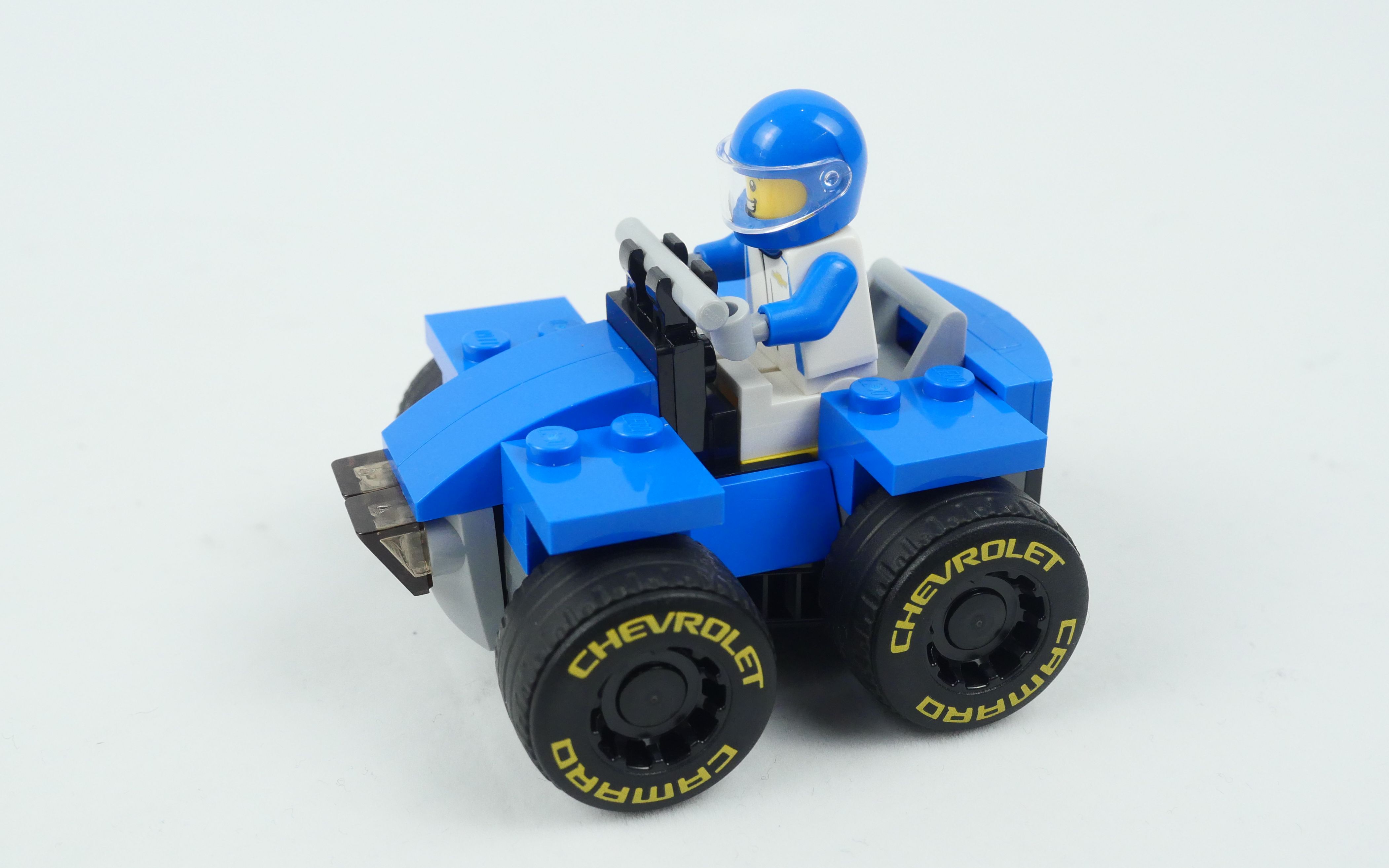 坏雪积木 乐高超级赛车75891 g模式四轮摩托车