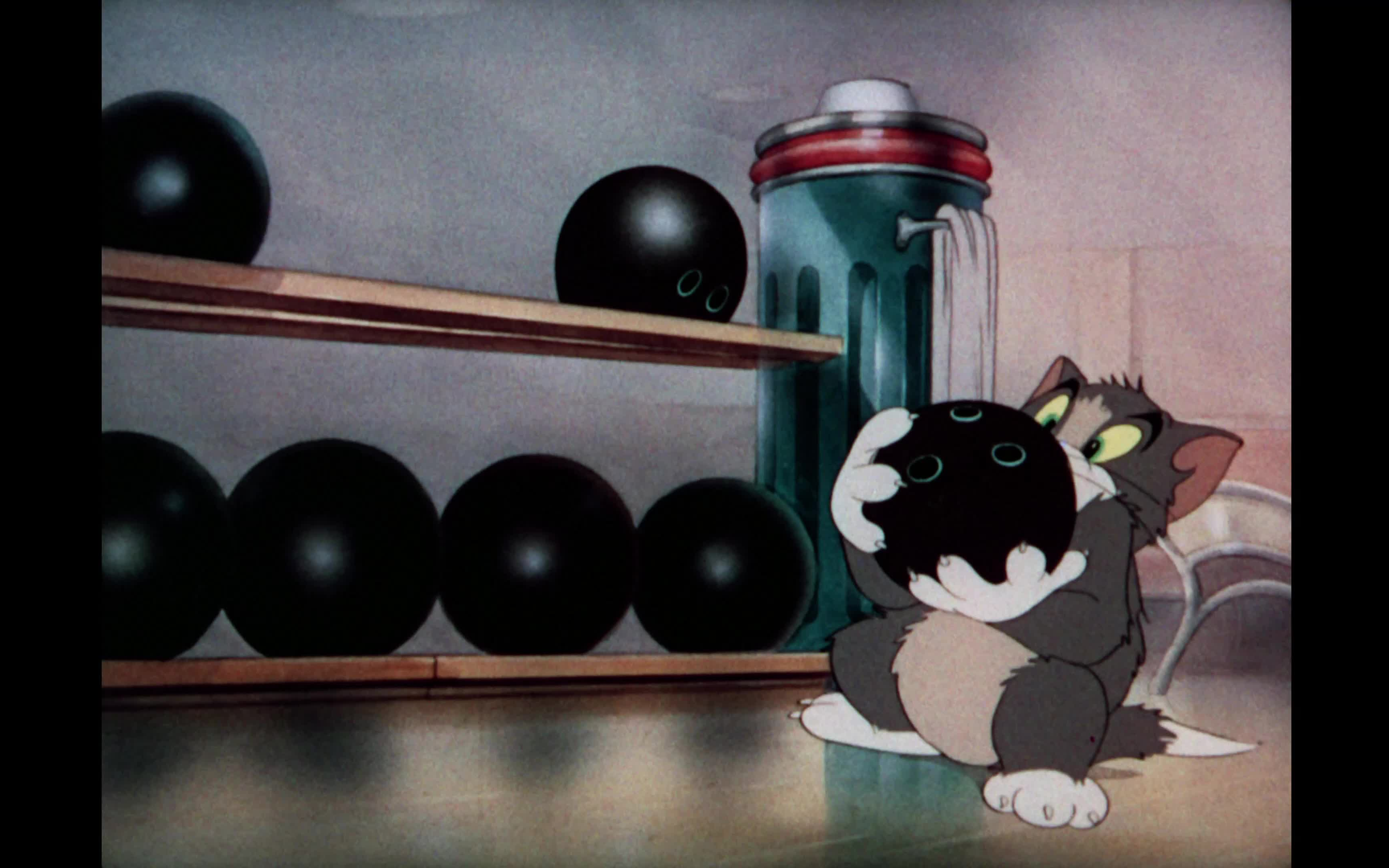 保龄球馆里的猫 The Bowling-Alley Cat（猫和老鼠）