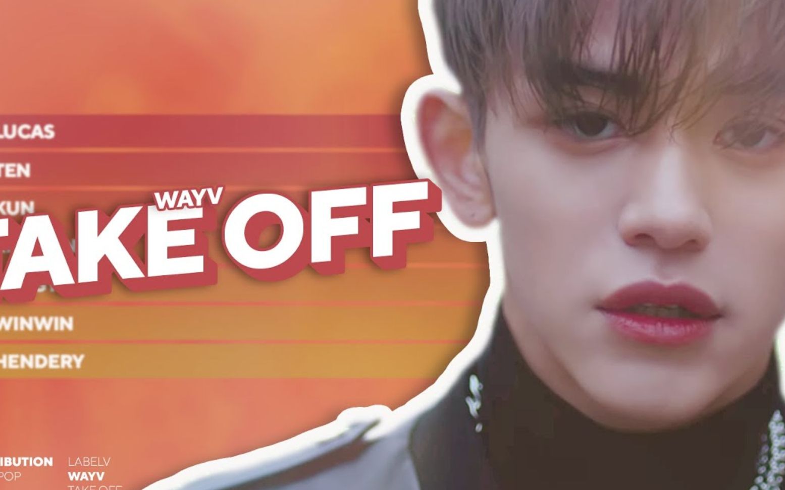 [图]WayV 威神V 新曲 Take Off 无翼而飞释出 歌词分配到底怎么分!?