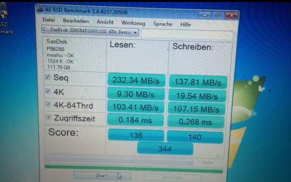 闪迪z400s开箱到跑分完整版