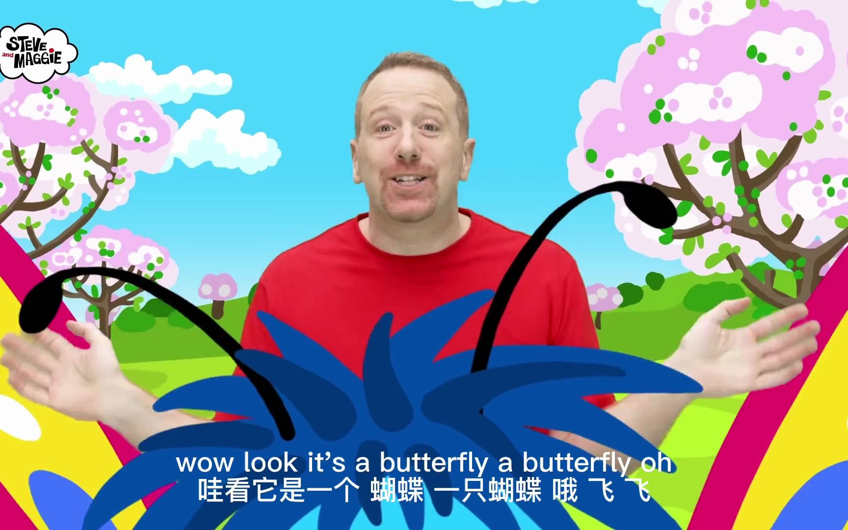 [图]Little Bugs for Kids from Steve and Maggie | Ladybird, Honey Bee, Bumblebee Stor