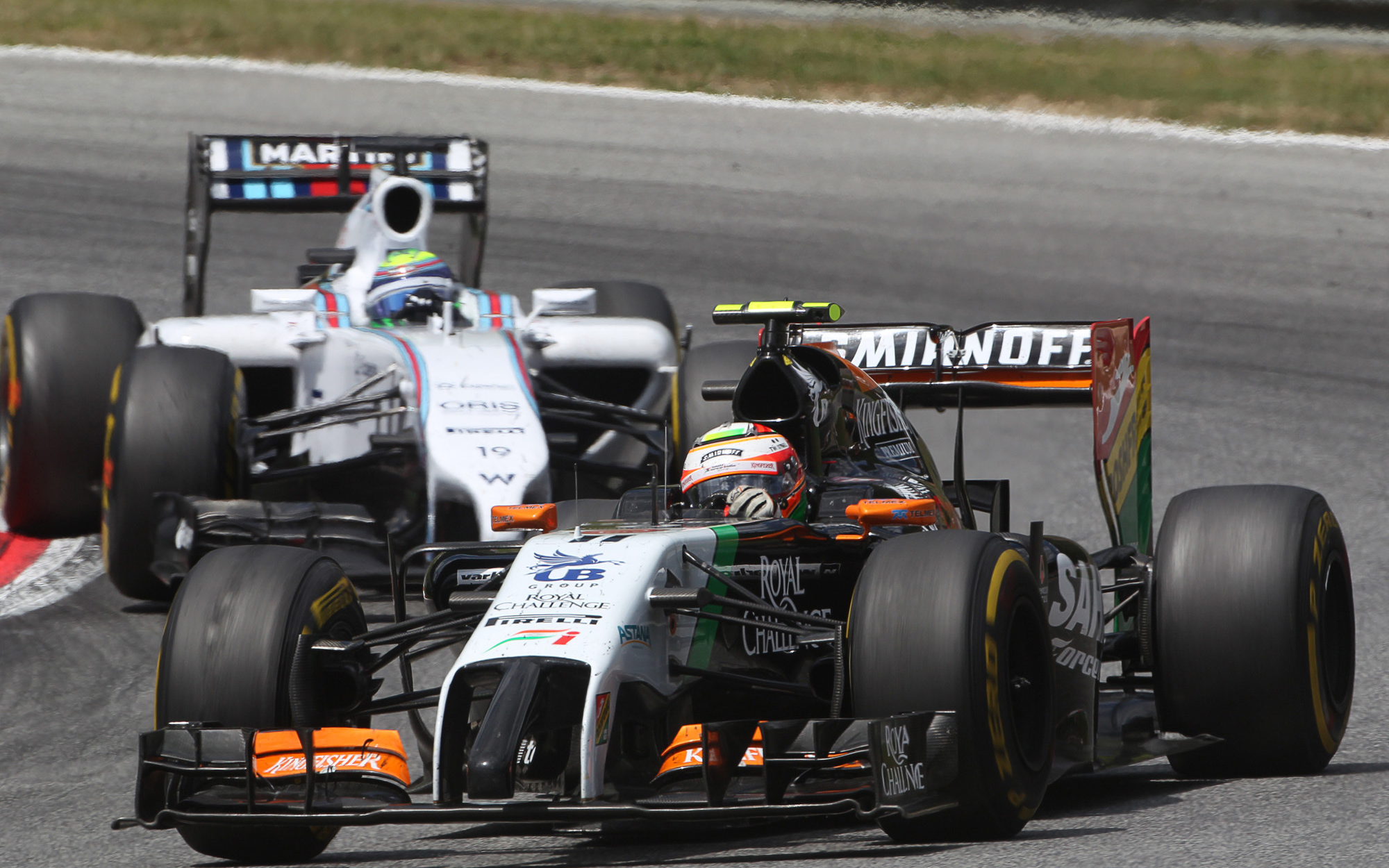 f1 2014红牛环赛道计时圈合集(全车队)