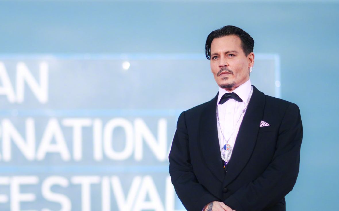 存档20181216约翰尼德普首届海南岛国际电影节闭幕式红毯典礼