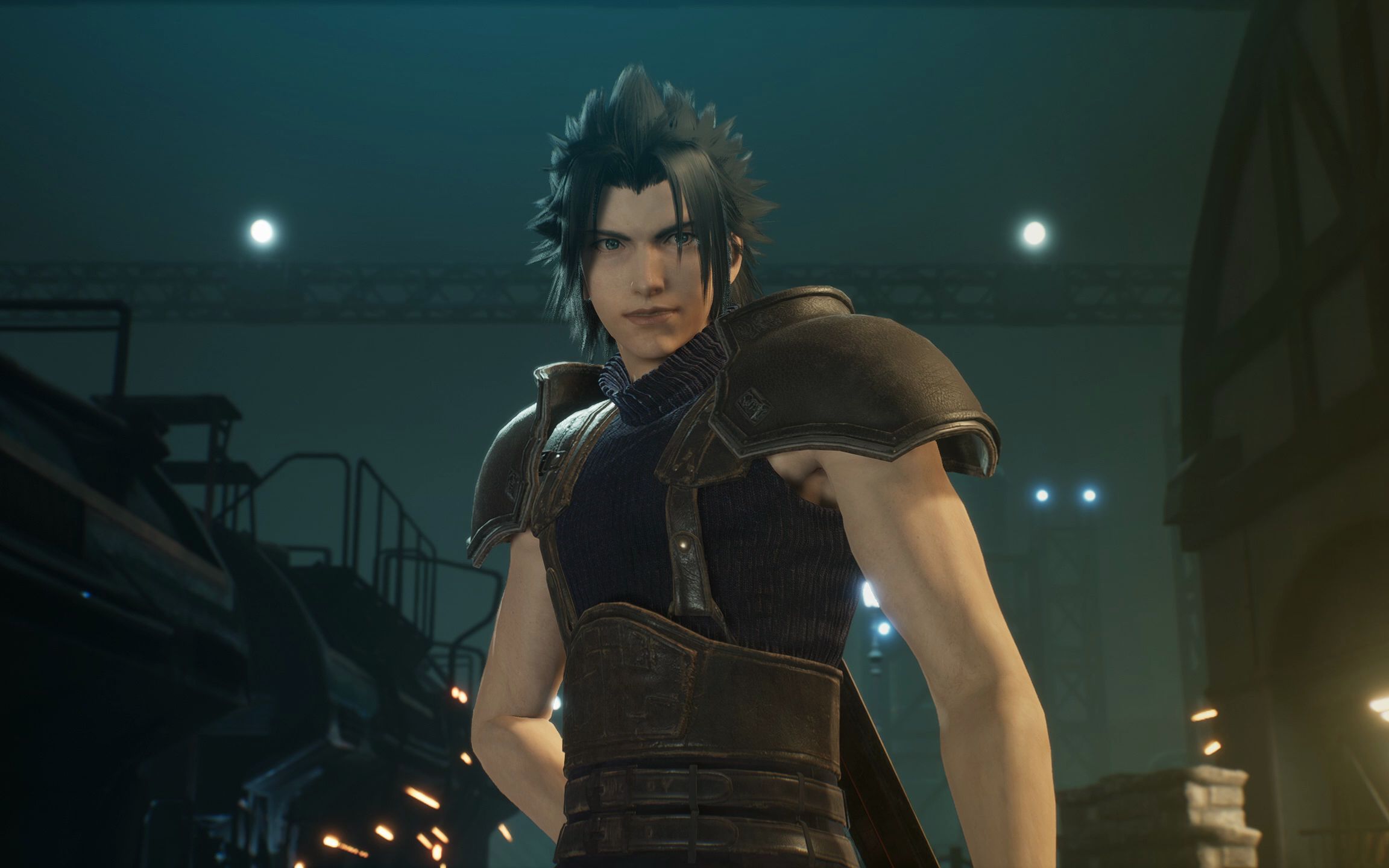 最终幻想7核心危机重制版——扎克斯登场