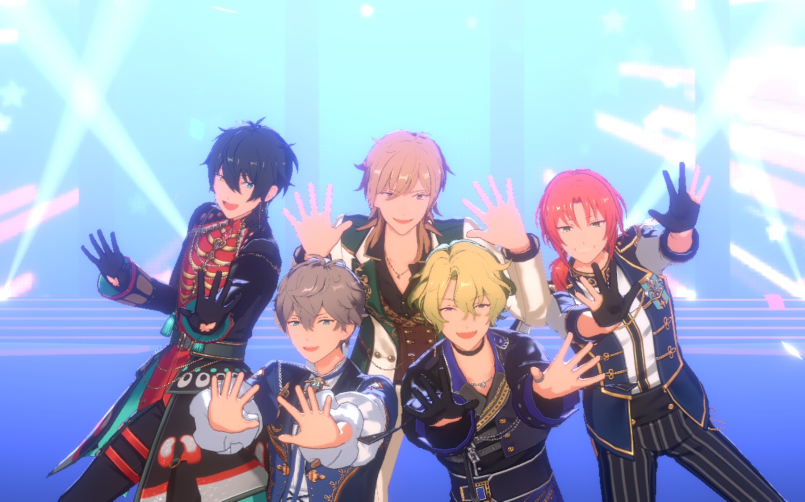 【偶像梦幻祭2】esm新春跨年演唱会,薰/leo/泉/mika/日和