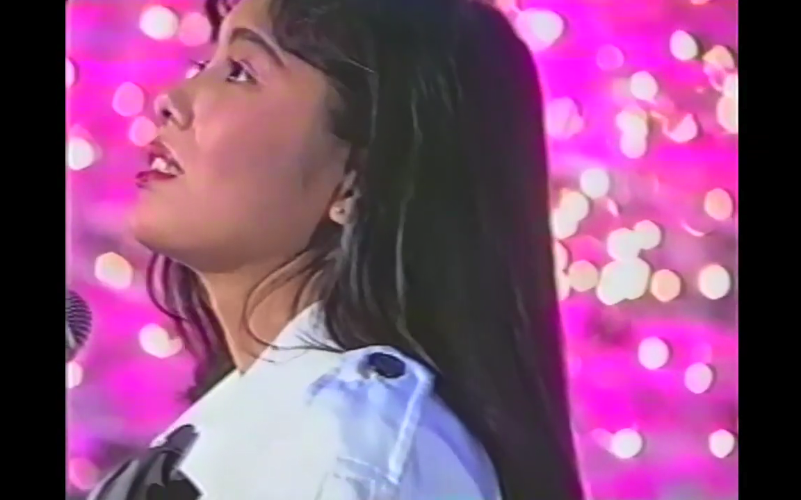 涙のイヤリング  芳本美代子(1987年Live)哔哩哔哩bilibili