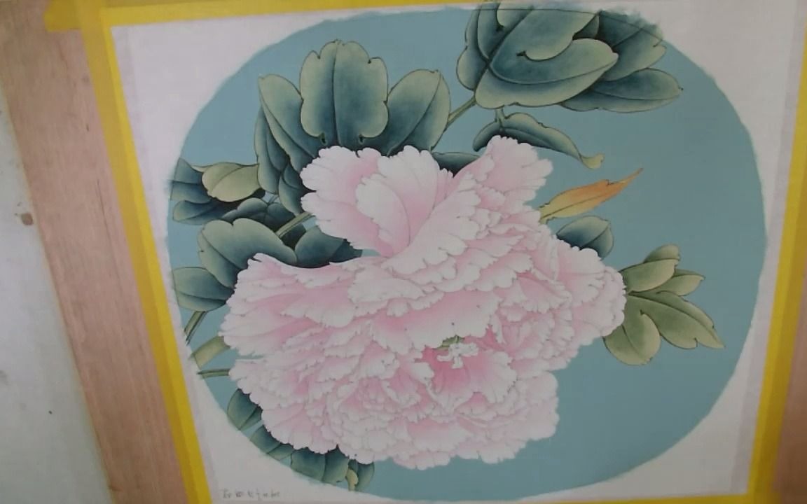 工笔牡丹观音面画法-003