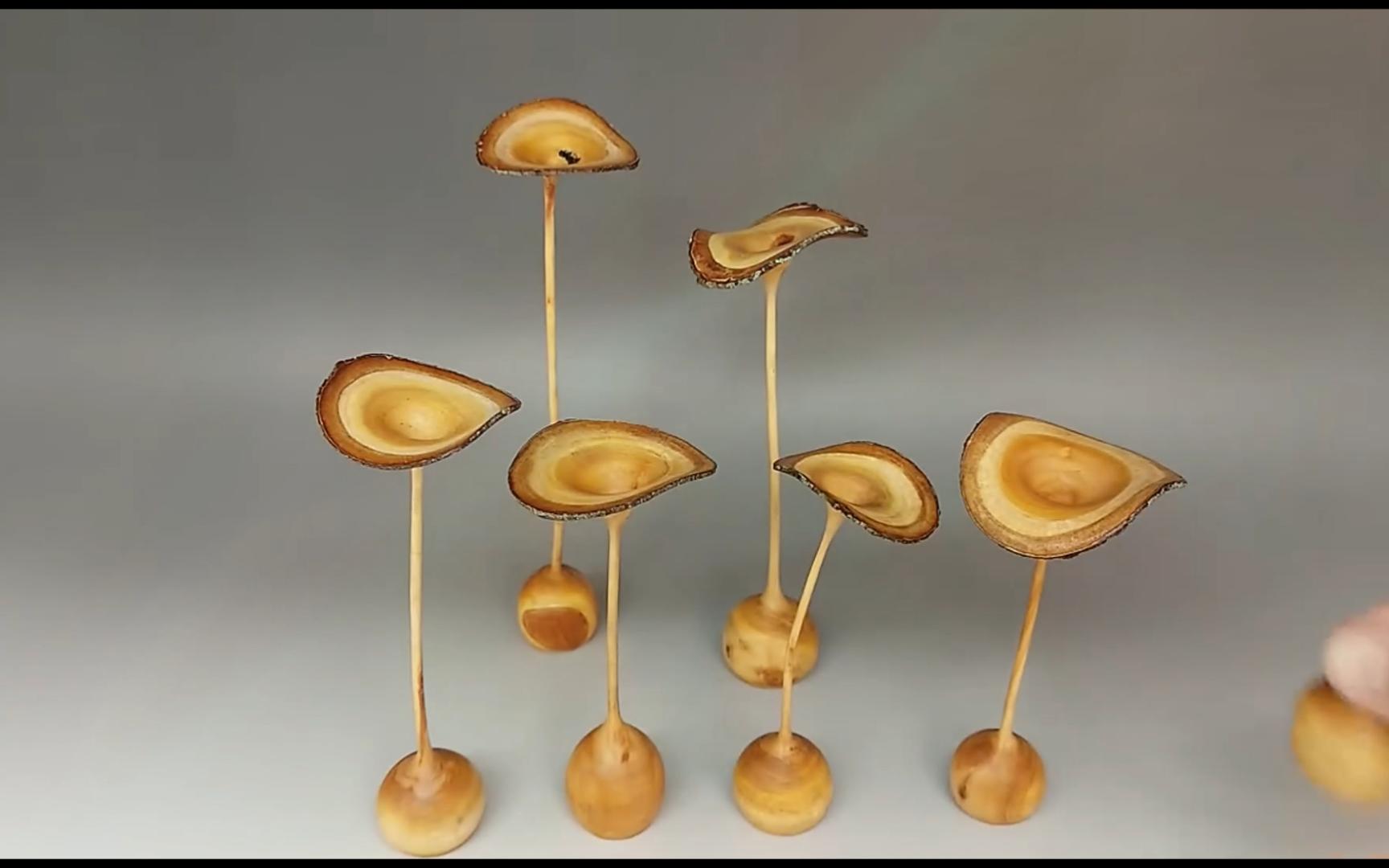 木工车床木雕艺术,成品美极了!