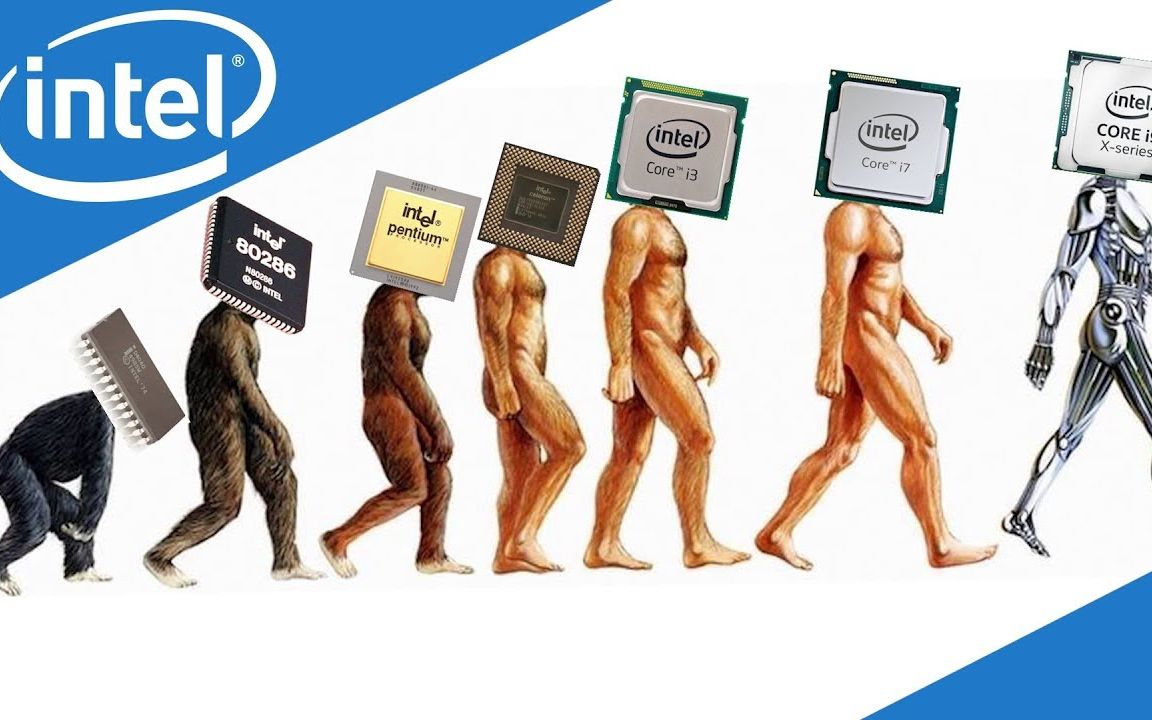 [图]【1979-2018】Intel 英特尔CPU发展史（生肉）