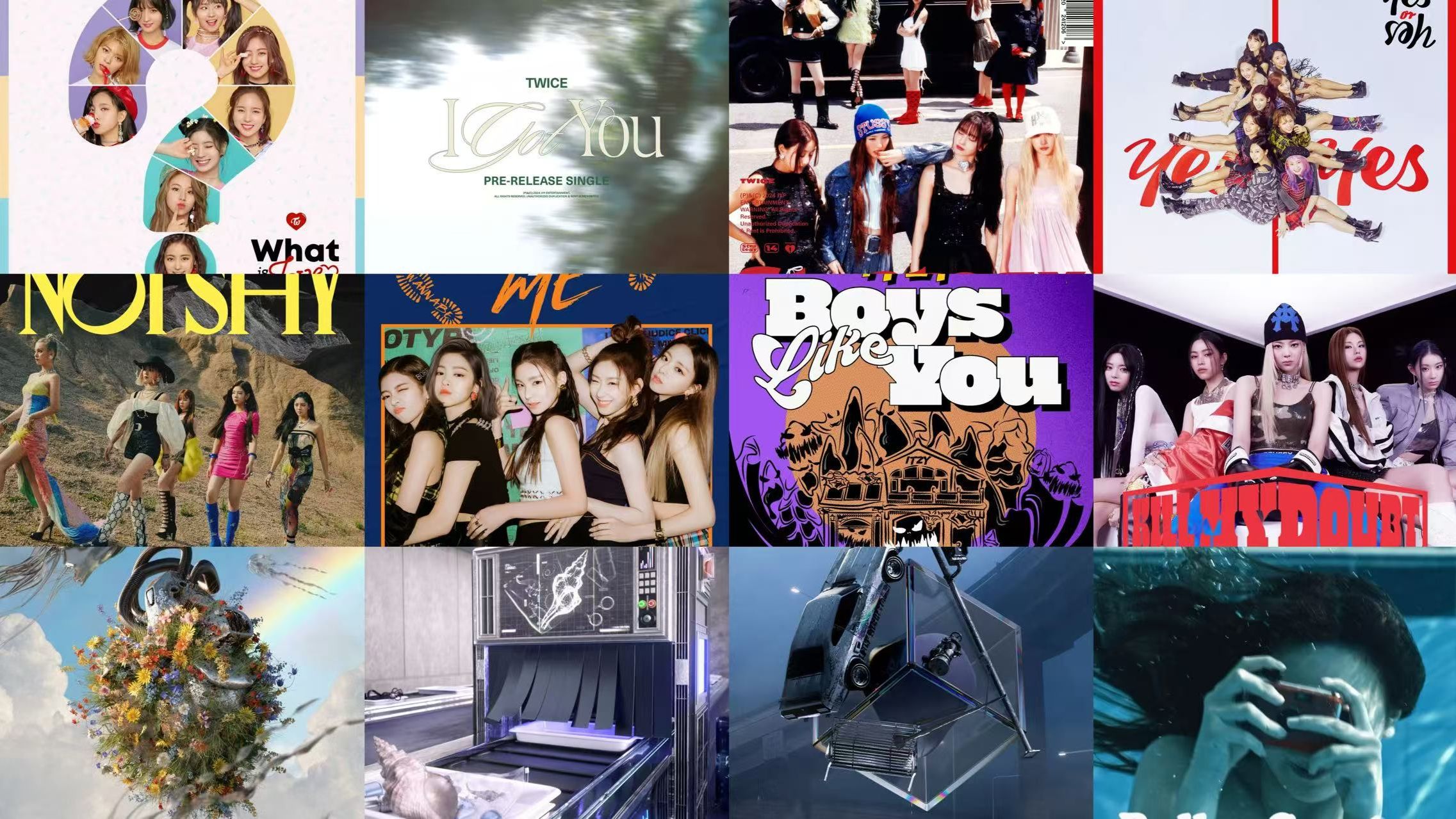 【KPOP歌单】TWICE&ITZY&NMIXX｜兔击爻歌单 MV视听｜瓶家女出动 热血笨蛋｜活力 热血 动感｜生命力 节奏感｜爬坡运动放松洗澡