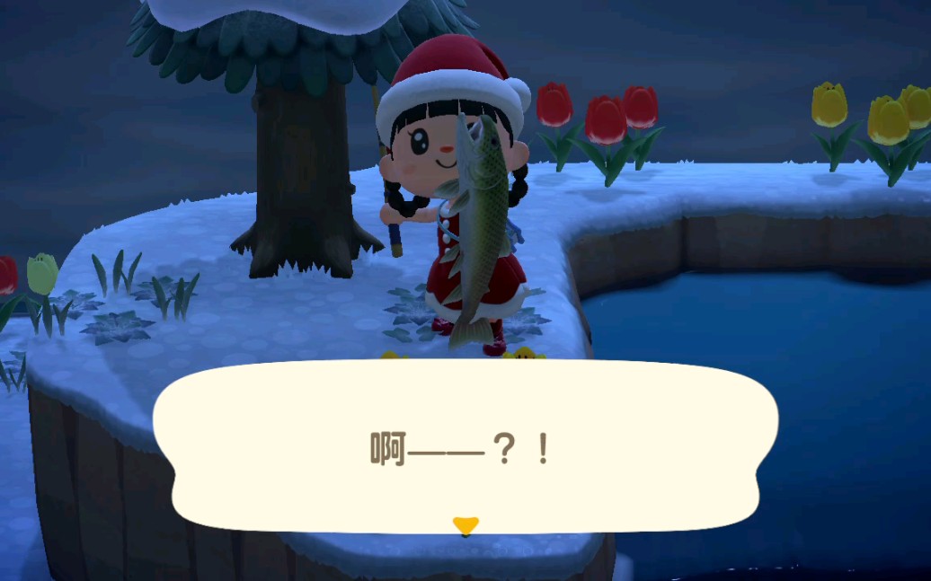 【动森】废了五十个鱼饵终于钓上来远东哲罗鱼