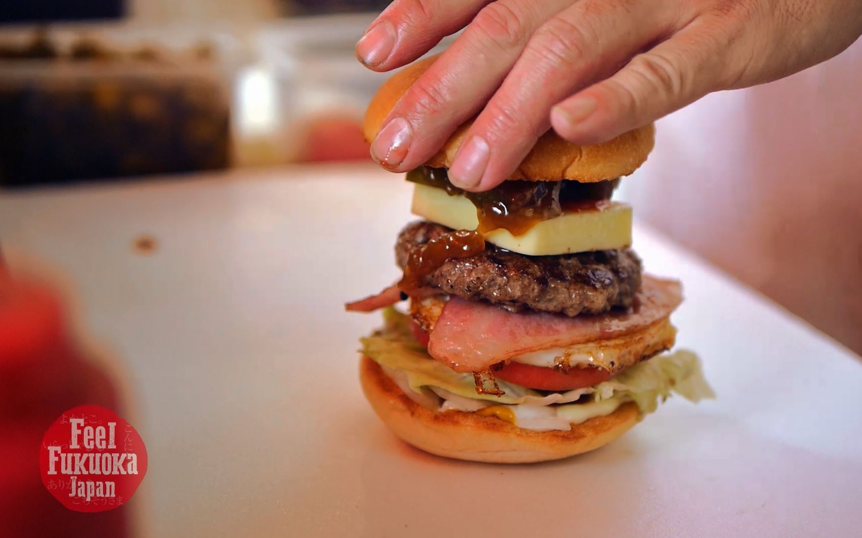 日本的街头小吃---ikimatsu佐世保美味汉堡