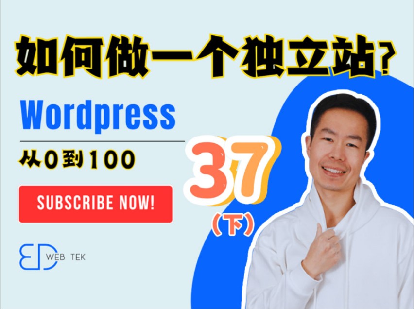 Wordpress建站从零开始打造个性网站37下哔哩哔哩bilibili