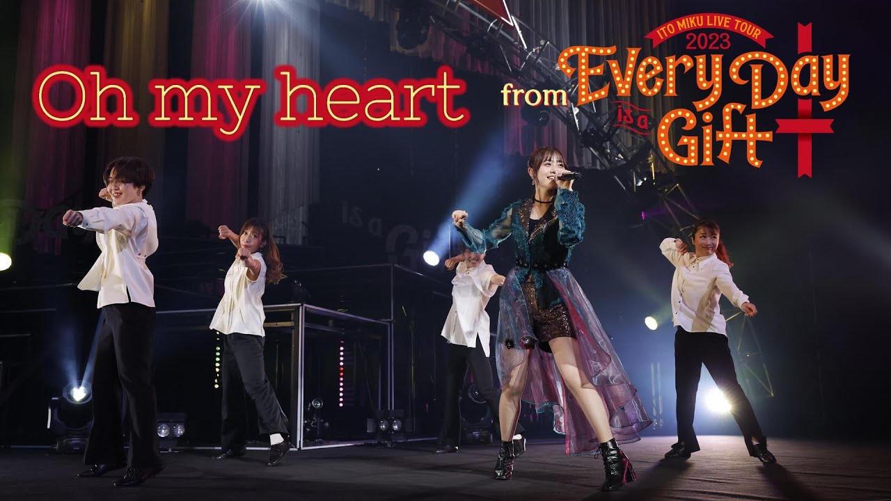 [图]伊藤美来 / Oh my heart (Live Tour 2023『Every Day is a Gift』)