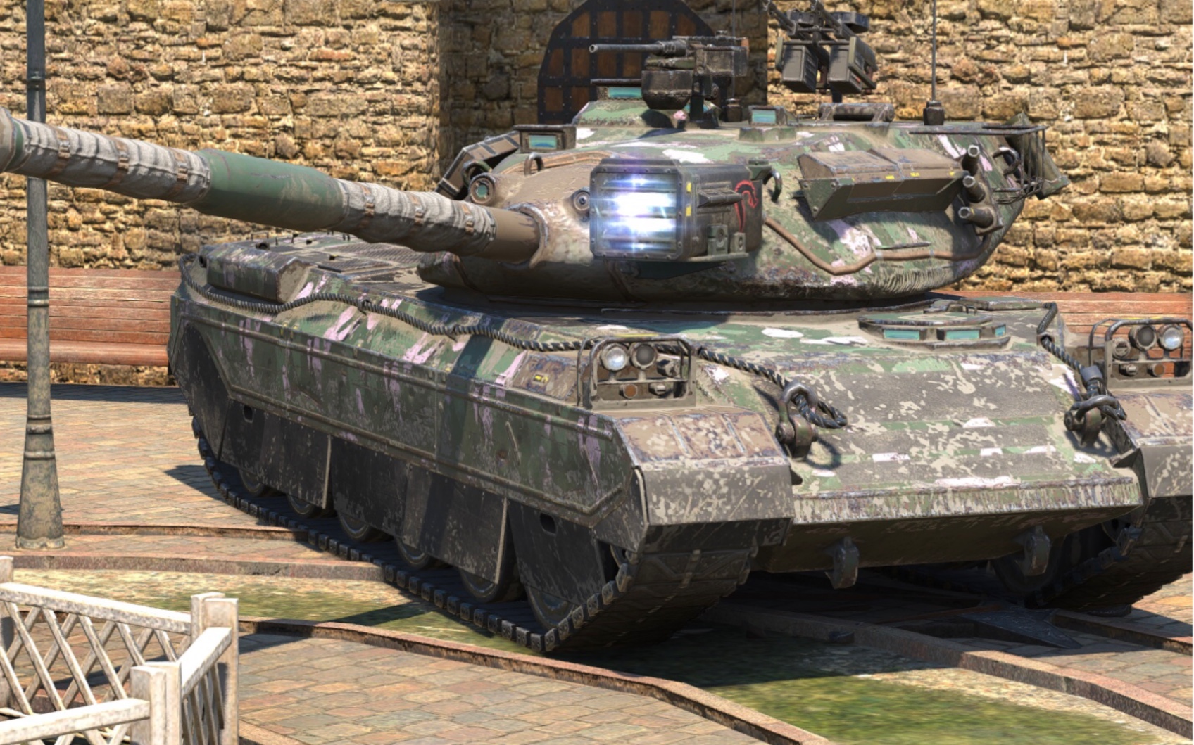 wotb 71式传涂 卡斯利蒂亚pbr reshade rtgi 效果与实战