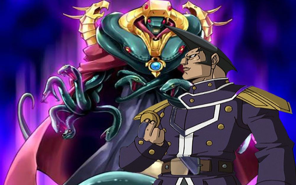 默少【游戏王卡片力量】:毒蛇王的霸气特效&攻击特效