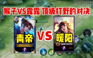 Descargar video: 青帝猴子VS暖阳露露，两大顶级野王的对决，绝活哥和百段打野谁能取胜？