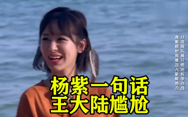 杨紫一句话,王大陆瞬间尴尬娇嗔:杨紫!