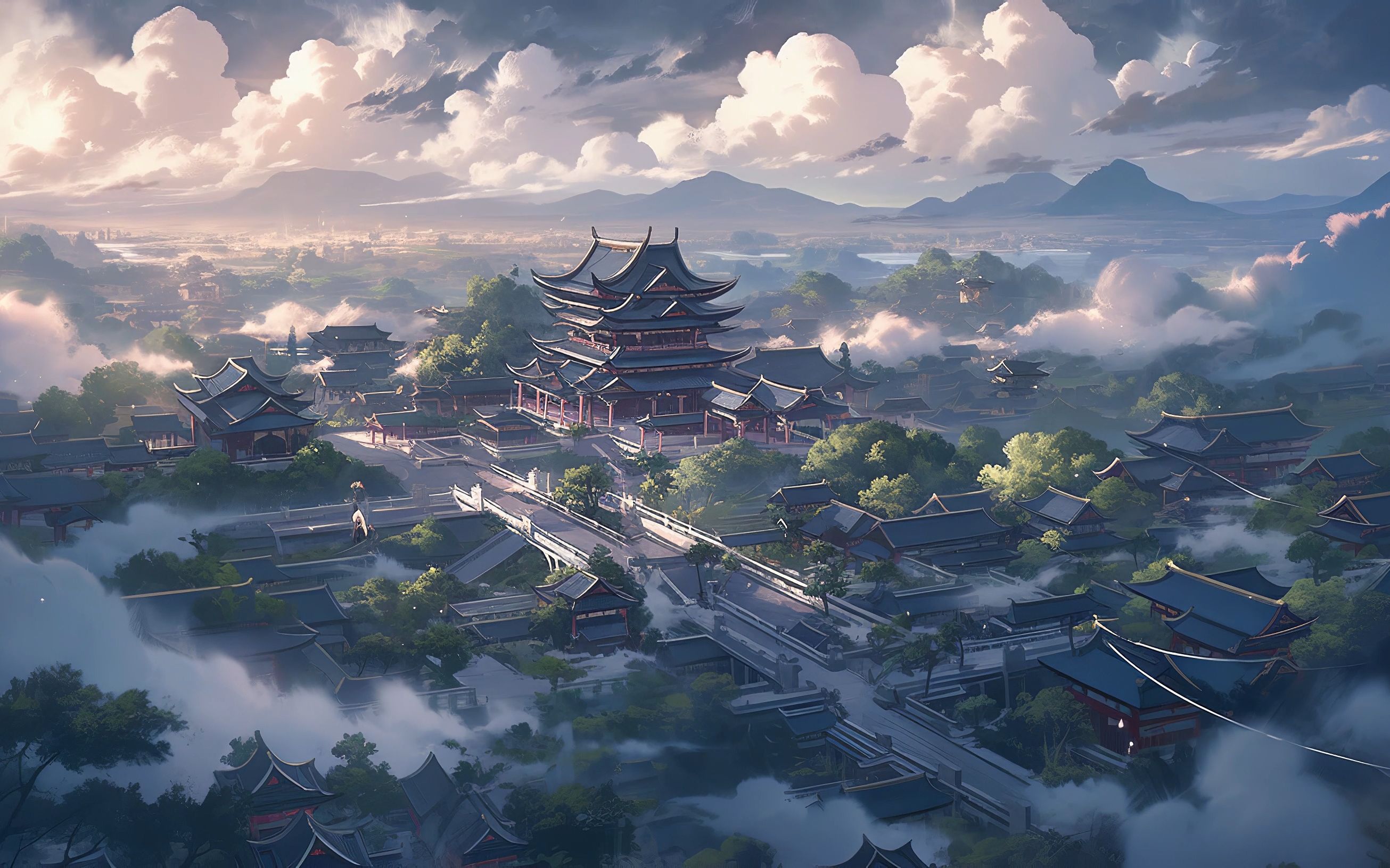 ai创作188期古都回忆,城南花已开你可还在?