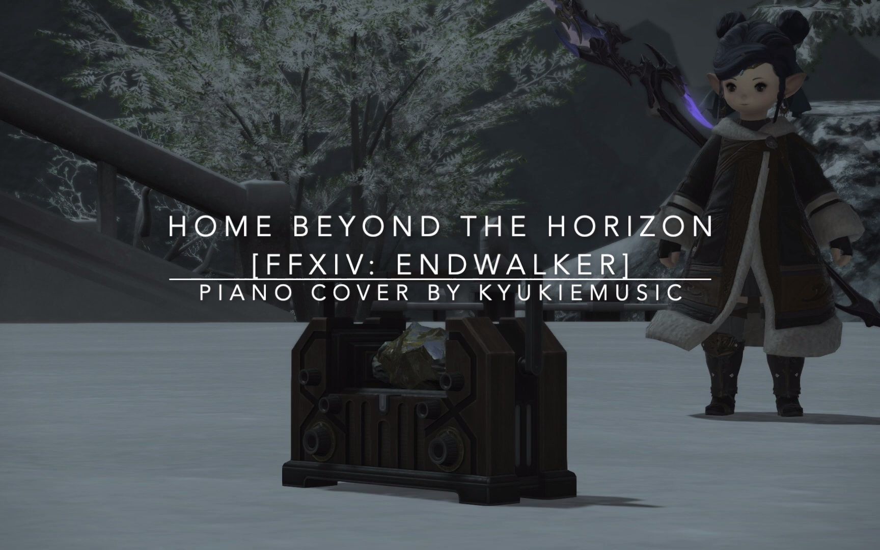 [图]FF14 加雷马收音机 钢琴翻弹 Home Beyond the Horizon - Endwalker (piano cover)