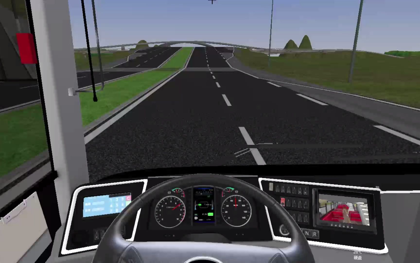 【omsi2】驾驶比亚迪k8尝试在建二图中飞车