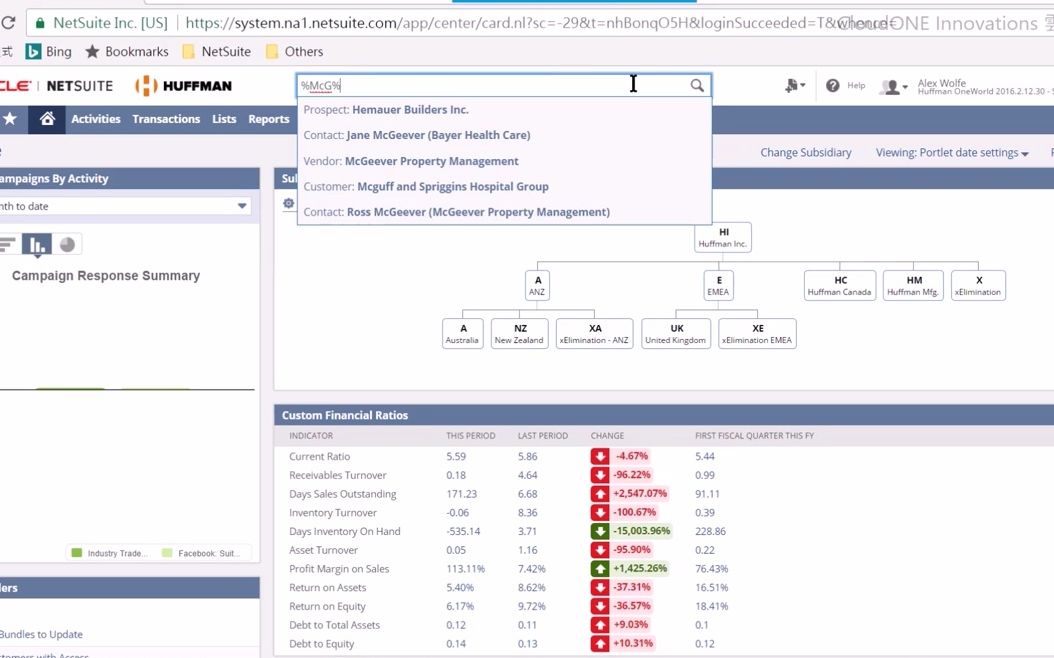 云冠科技NetSuite云ERP CRM EC演示哔哩哔哩bilibili