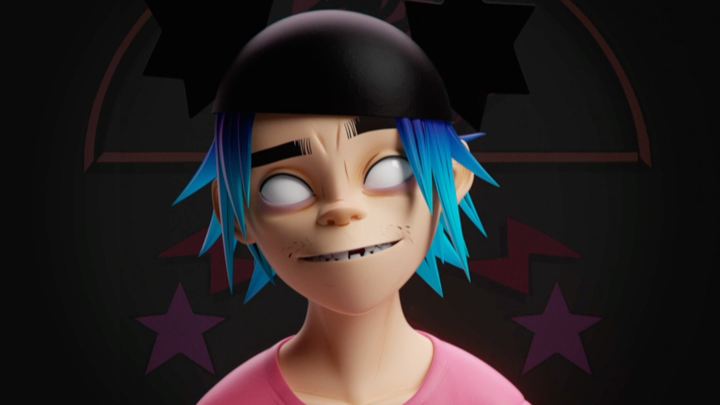 gorillaz成员2d携新单"new gold"问候云村粉丝_哔哩哔哩_bilibili