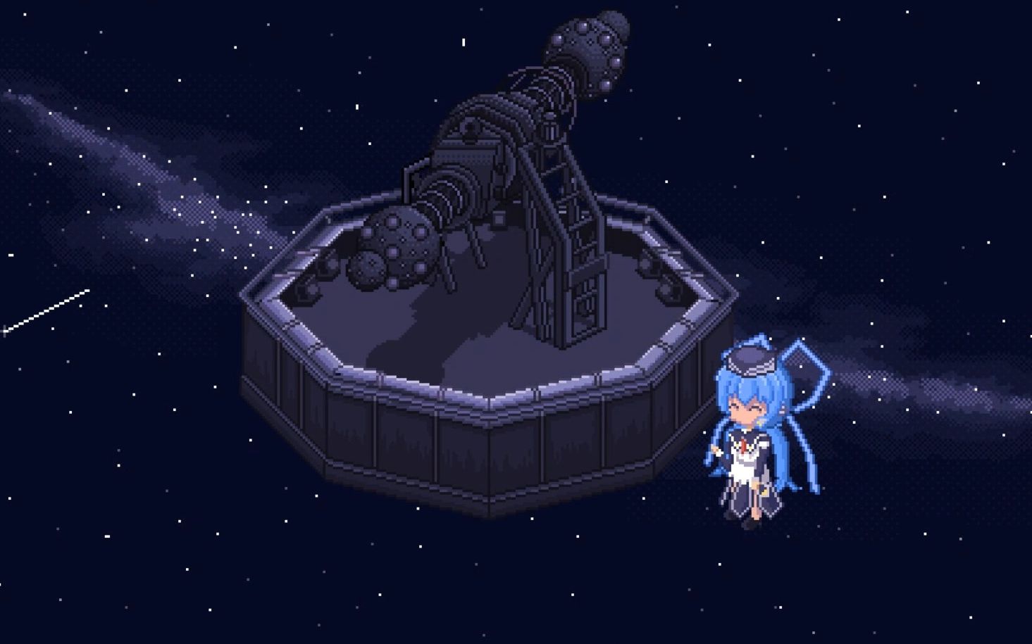 "您是本馆时隔30年的客人."~星野梦美~像素画~星之梦