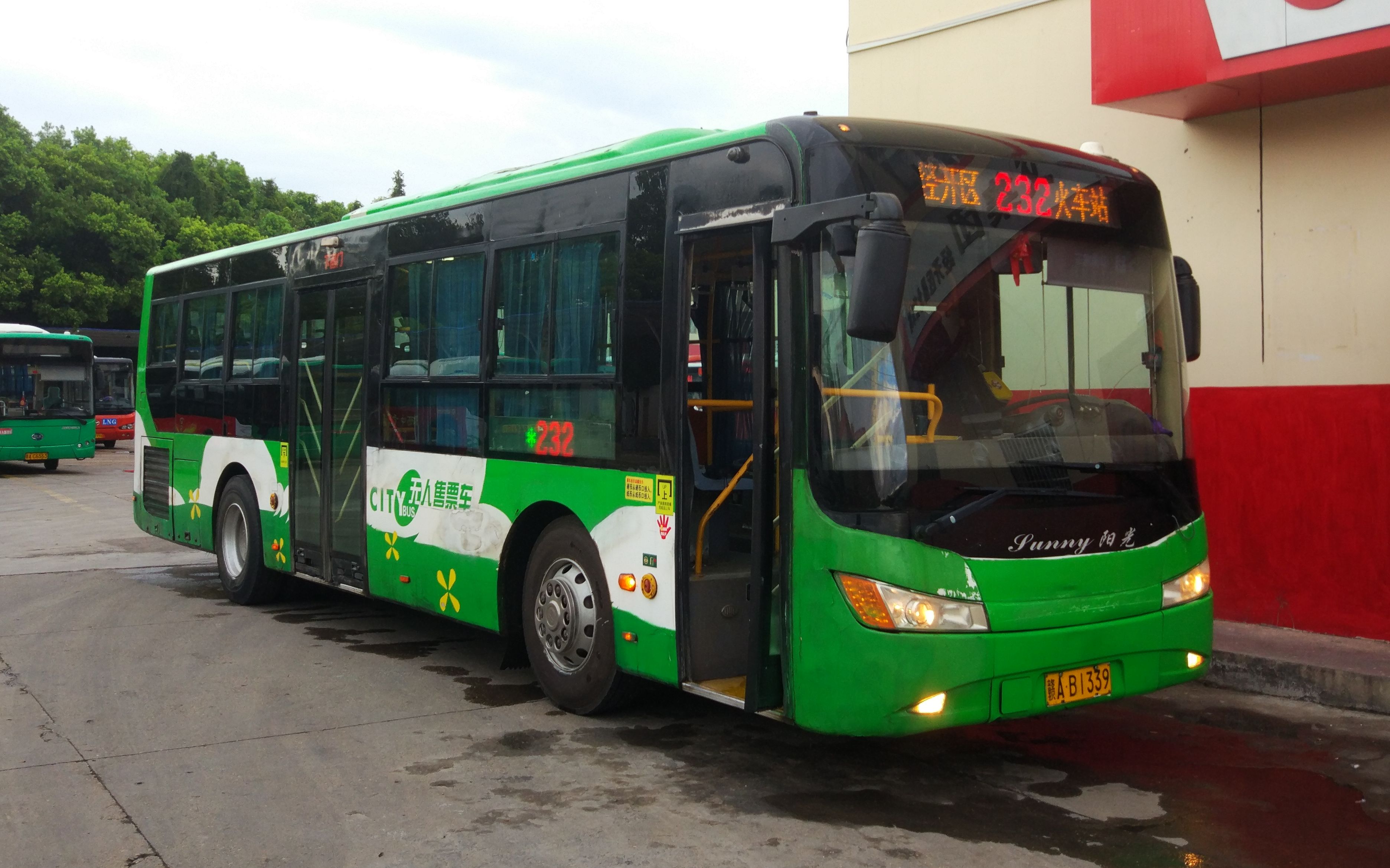 南昌公交232路 火车站→公交昌北停车场 【pov48】【洪都风景·南昌