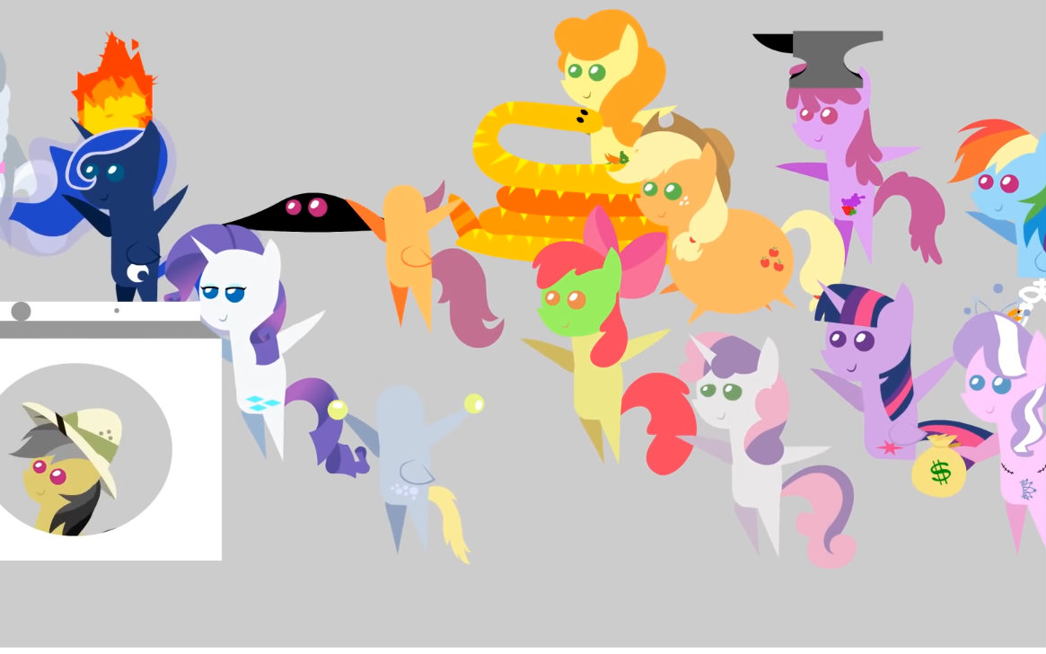 [图][我的小马驹]蠢蠢的死法 My Little Pony Dumb Ways to Die