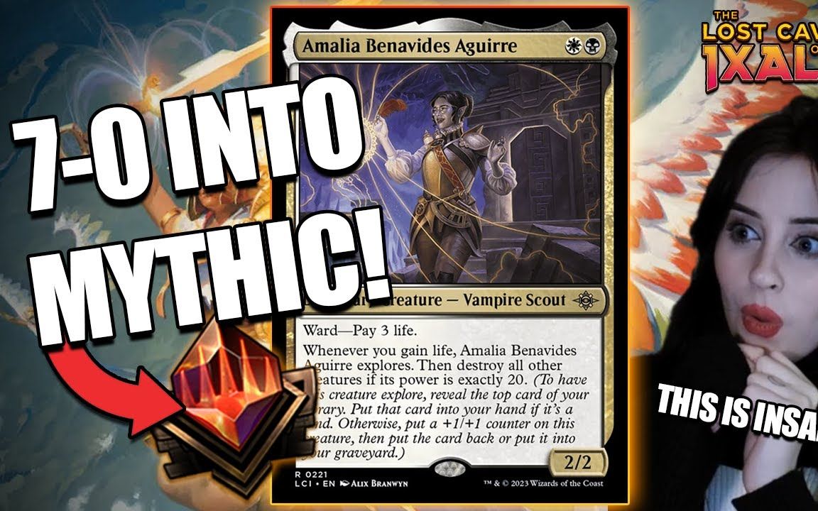 黑白天使上秘稀 连战连胜 强!lci标准bo3 万智牌mtga【搬运】