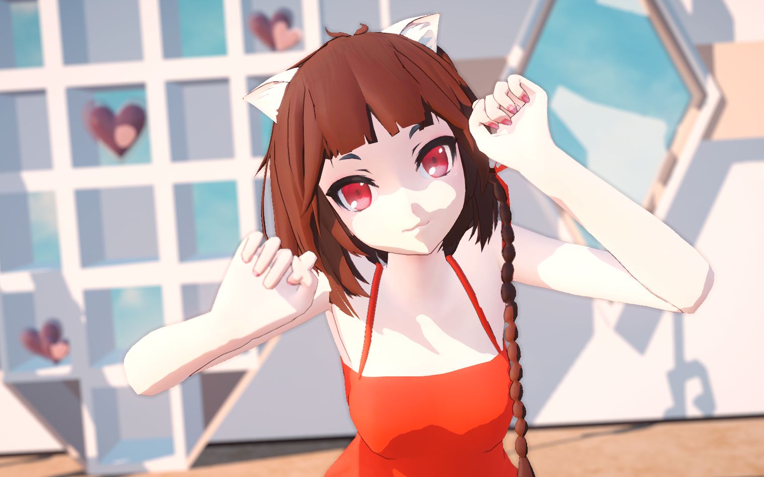 泠鸢mmd学猫叫前方冷鸟在线卖萌我觉得我还可以抢救下