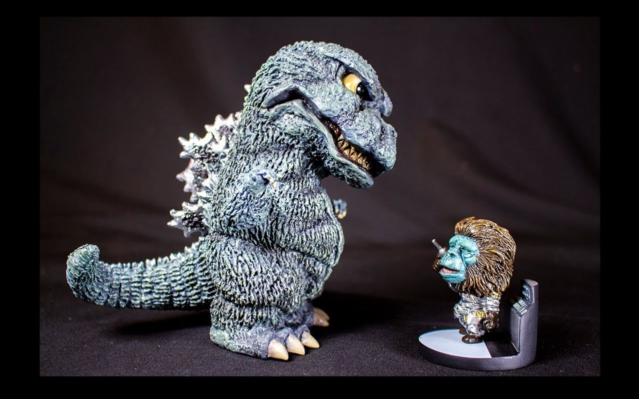 (搬运) 玩具简评 - x-plus deforeal q版 哥斯拉1974 (少年限定版)