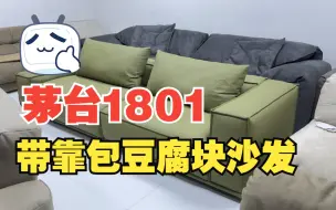 Télécharger la video: 茅台1801橄榄绿的豆腐块沙发也太清新独特了吧～