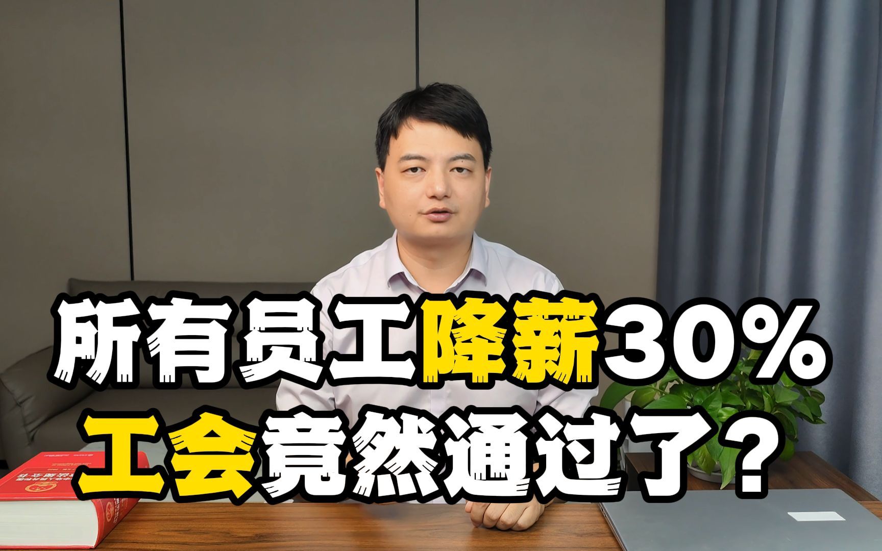 工会和股东会决定:所有员工降薪30%!这样的决议,员工就只能遵守吗哔哩哔哩bilibili