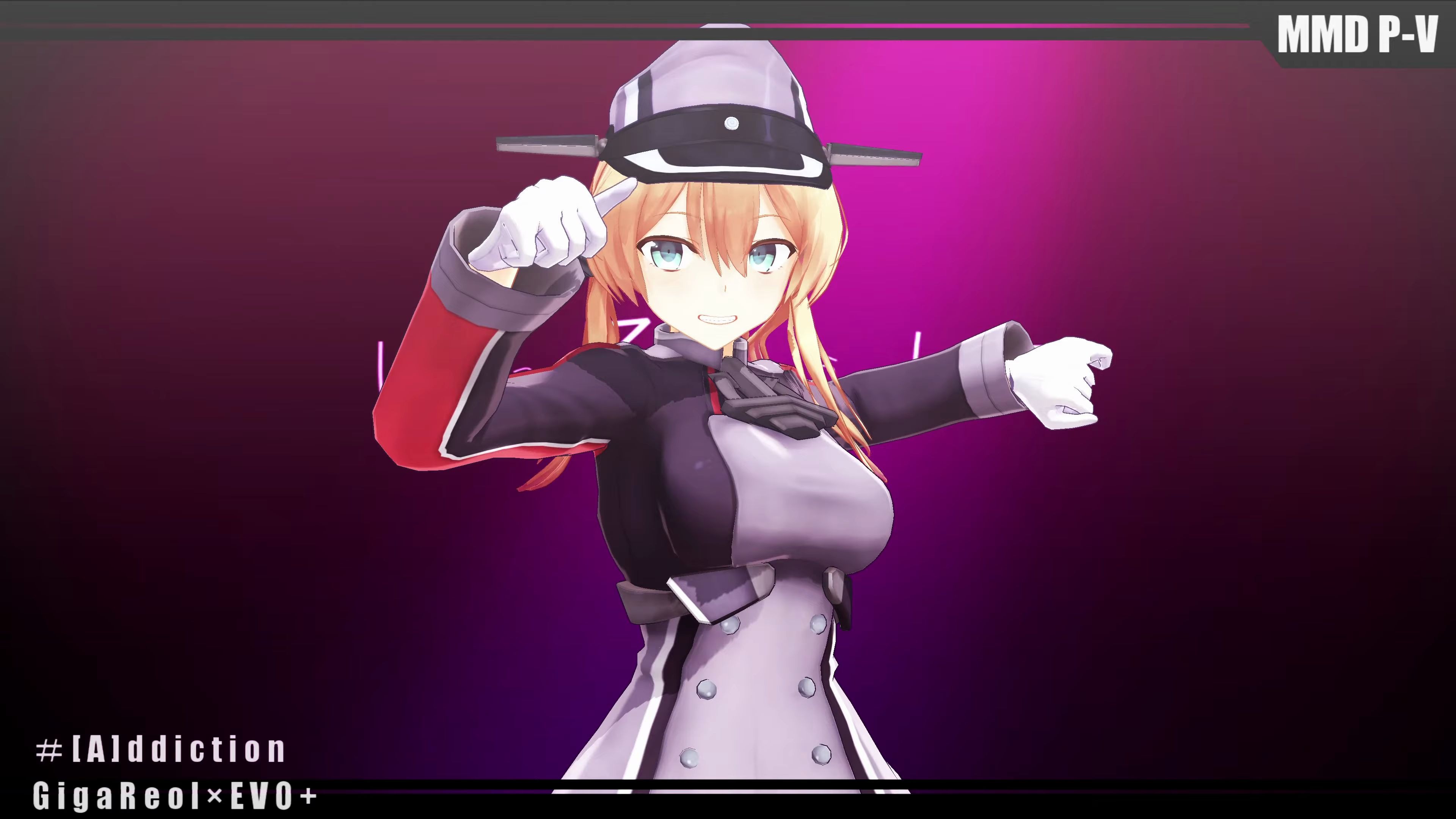 【mmd】[a]ddiction【prinz eugen】【搬运】