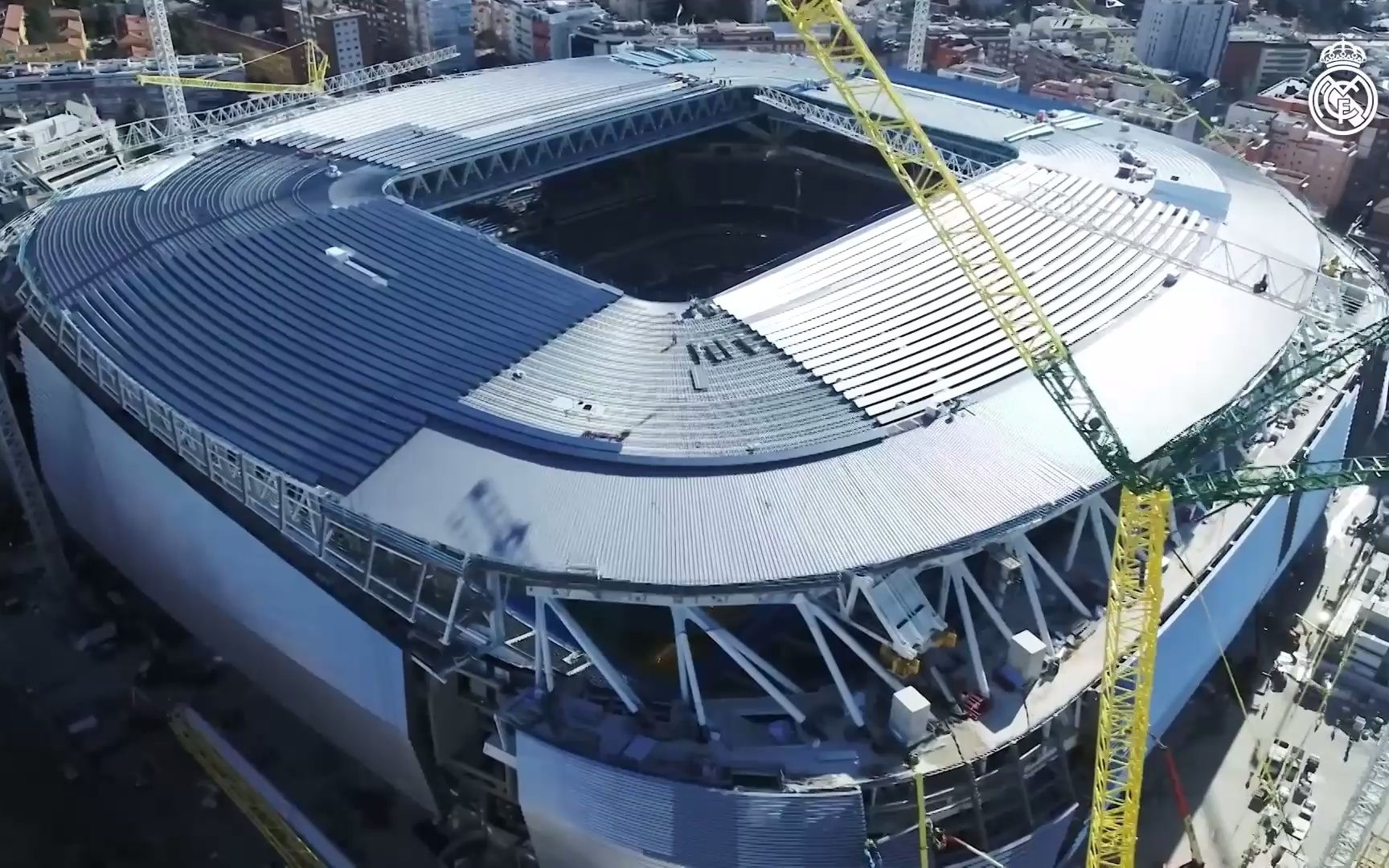 【皇家马德里】新伯纳乌球场最新情况