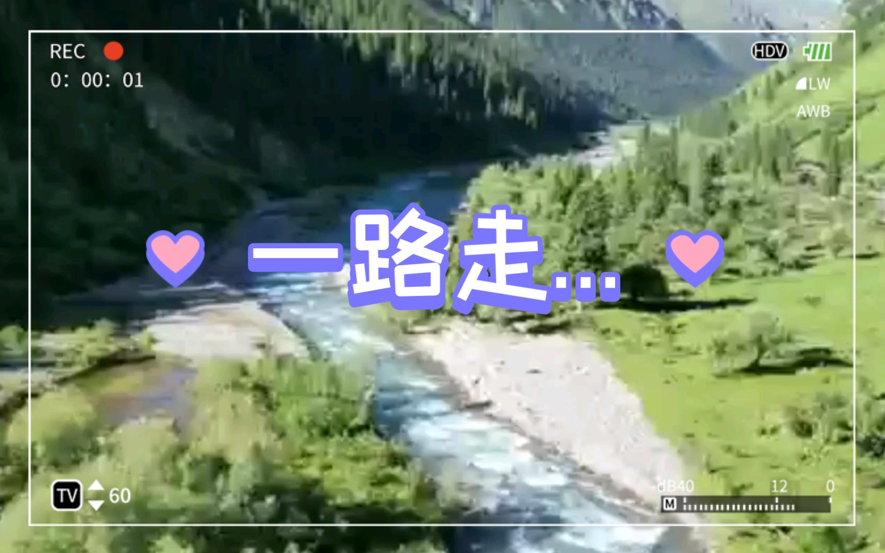 山谷风景,独库路上哔哩哔哩bilibili