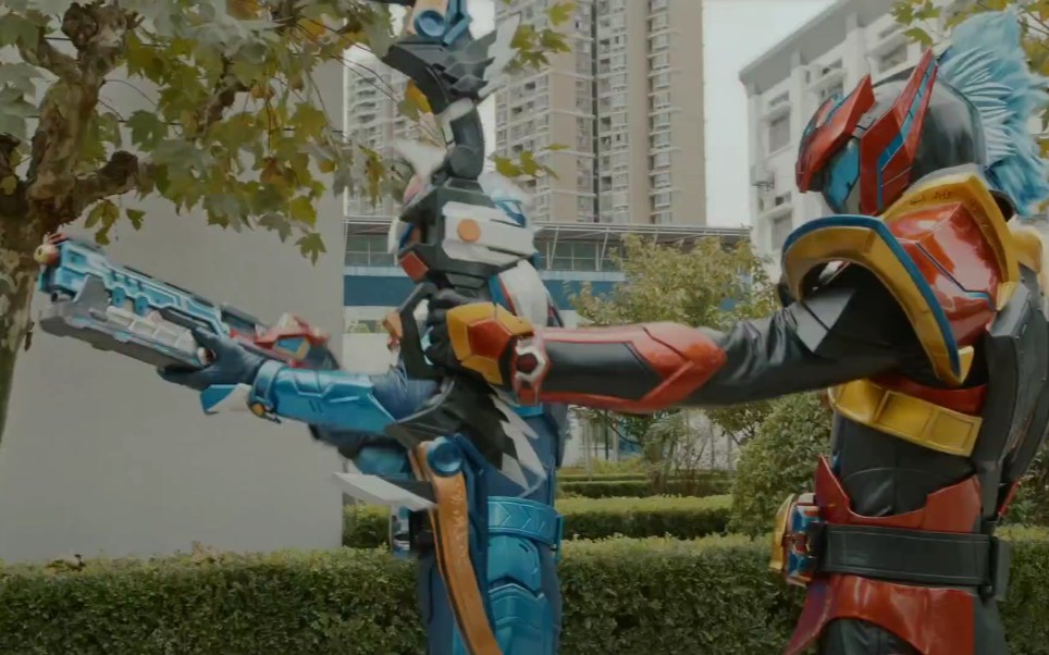 铠甲勇士猎铠黎明天塔第24集马鹰归来首战