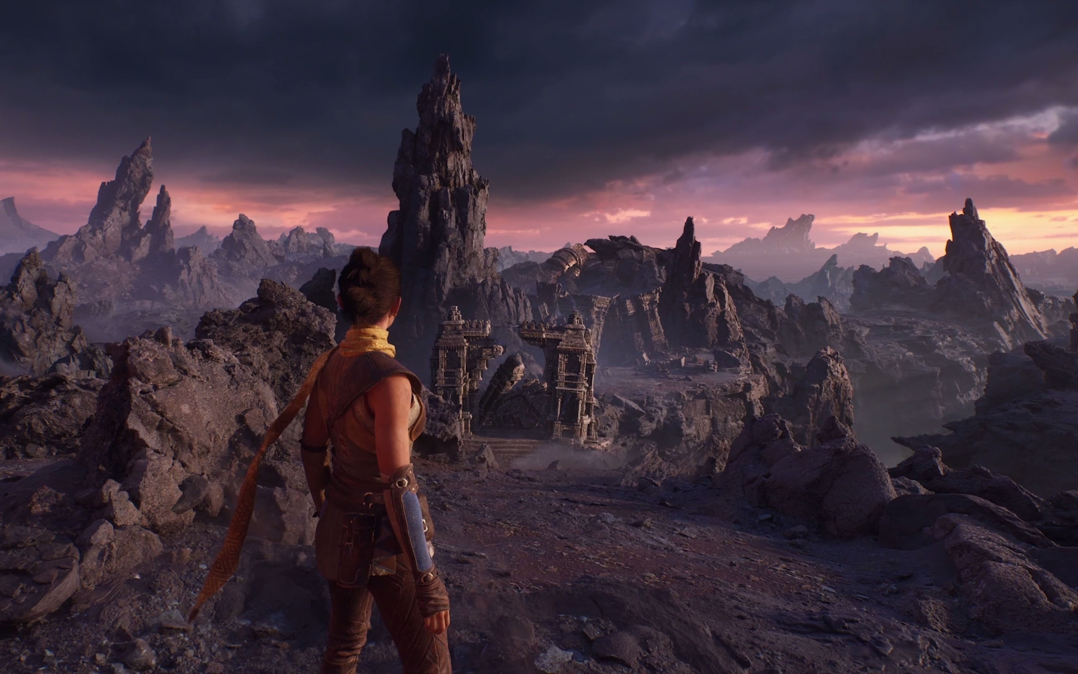 【4k】"虚幻引擎5"次世代体验版"古代山谷"完整游戏演示 2160p30