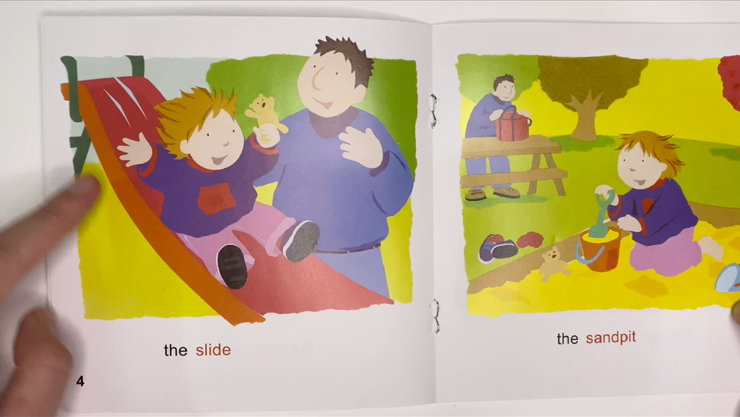 活动作品英文绘本精读atthepark上培生预备级