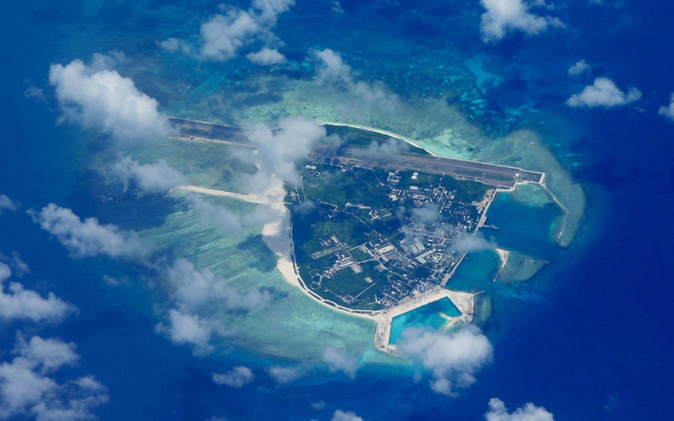 中国南海永兴岛,战略意义显著,堪称海上永固军事堡垒_哔哩哔哩_bilibi