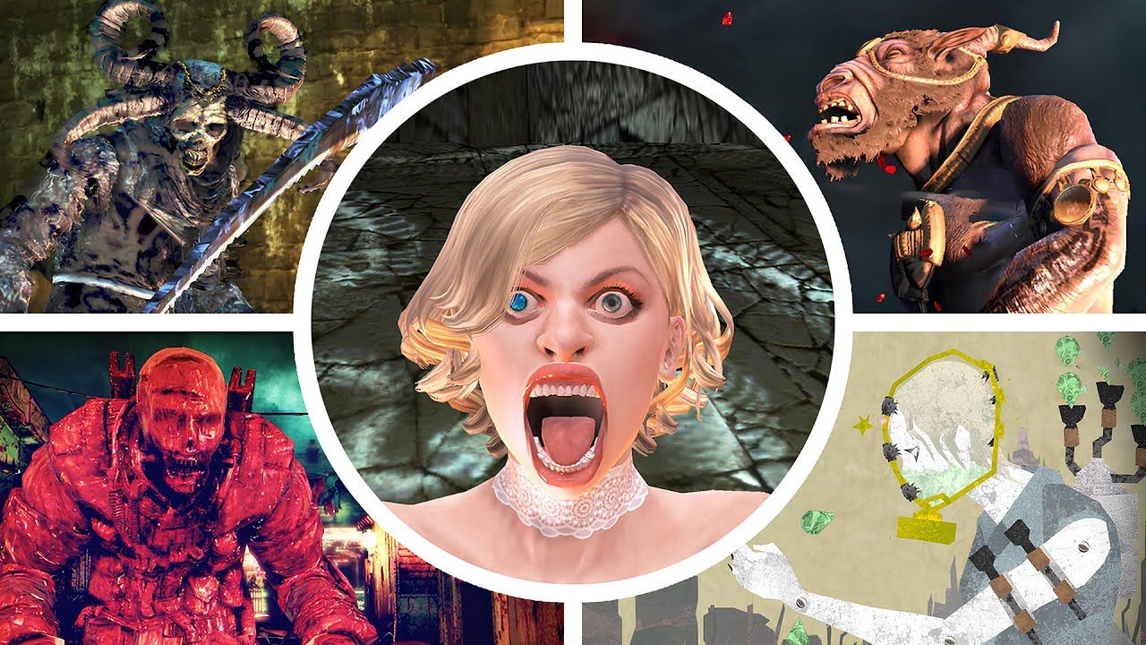 【4k60帧】《暗影诅咒 高清复刻版》全boss战 结局 | 英文版 | 作者