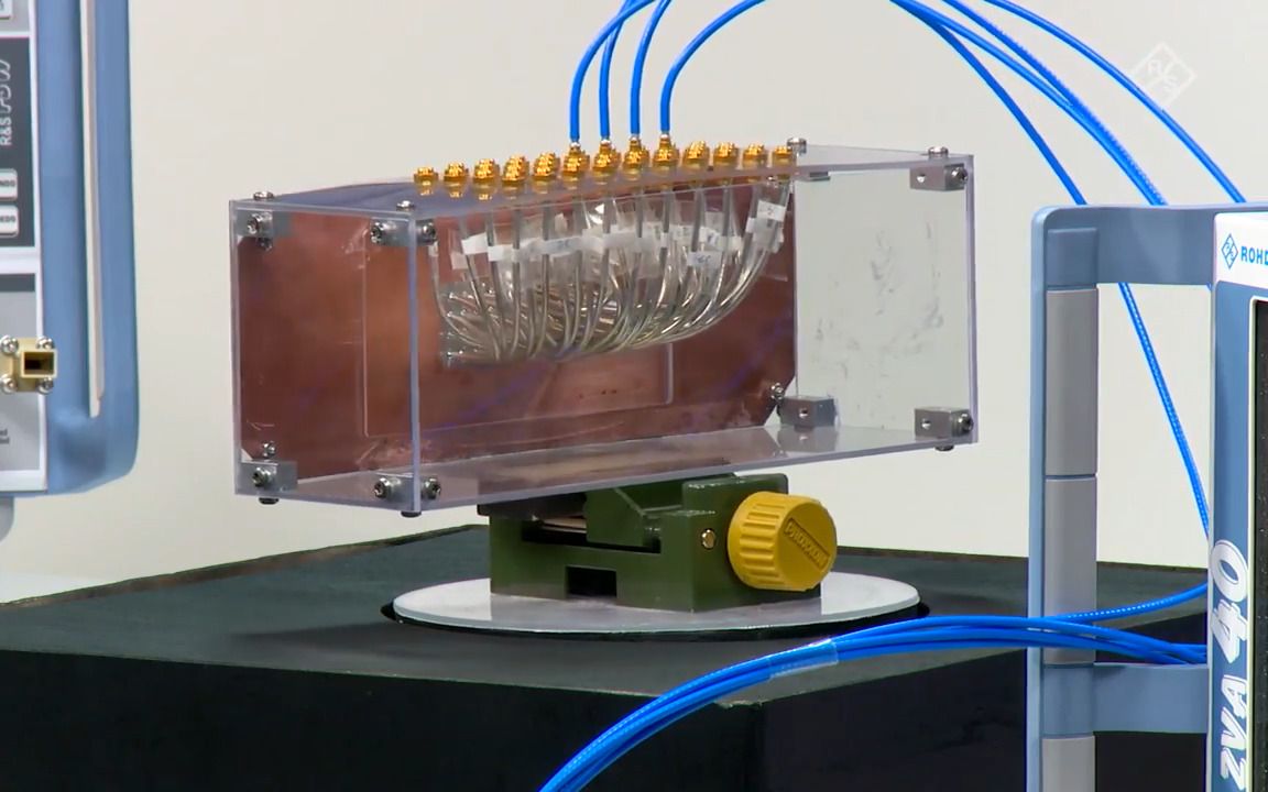 基于矢量网络分析仪的无源相控阵天线发射波束成形测量哔哩哔哩bilibili