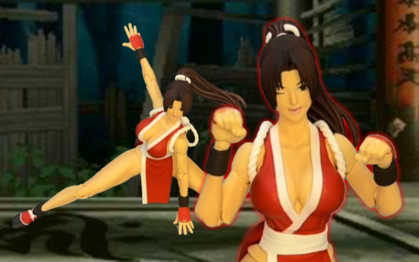 storm toys 出品,拳皇98不知火舞可动手办,开箱测评