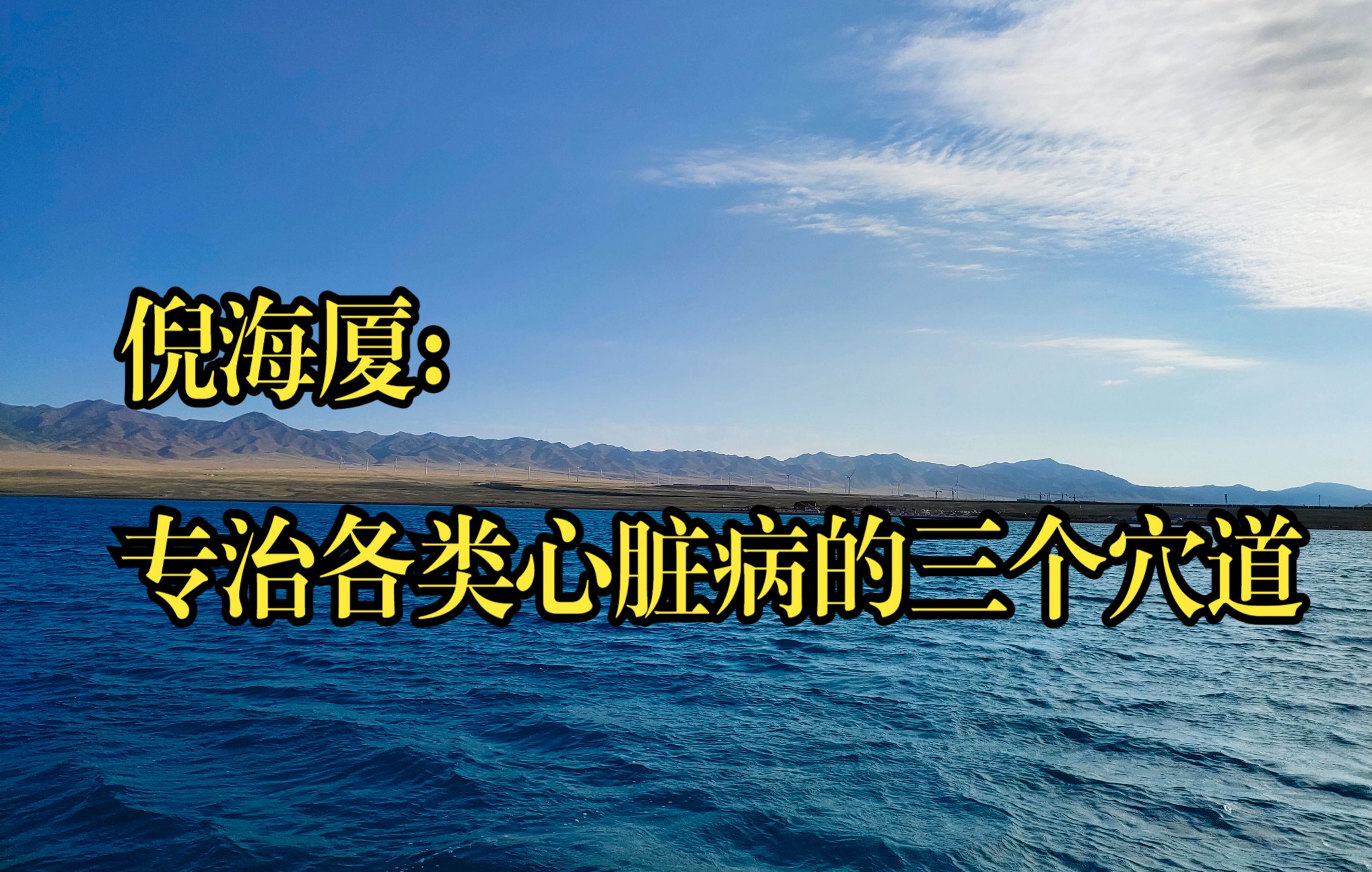 倪海厦:专治各类心脏病的三个穴道哔哩哔哩bilibili