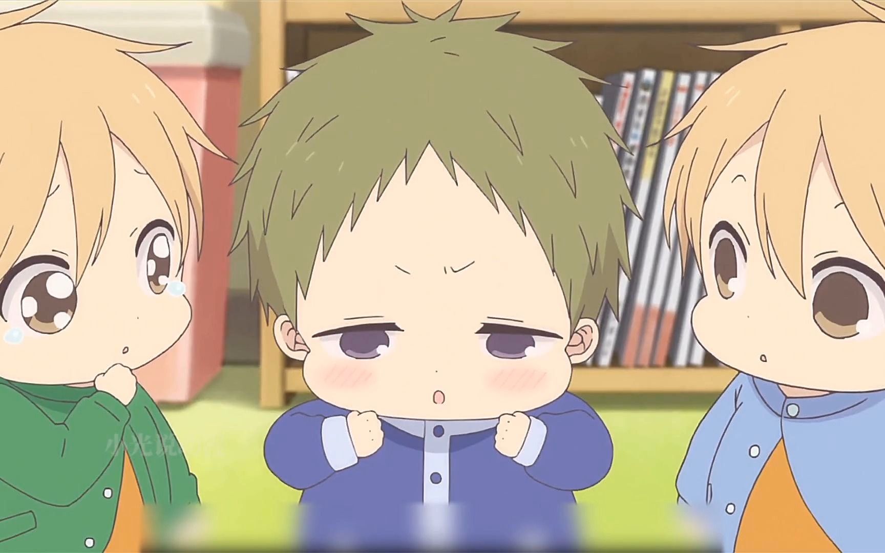 虎太郎发奋学习,惊到了哥哥!《学园奶爸》