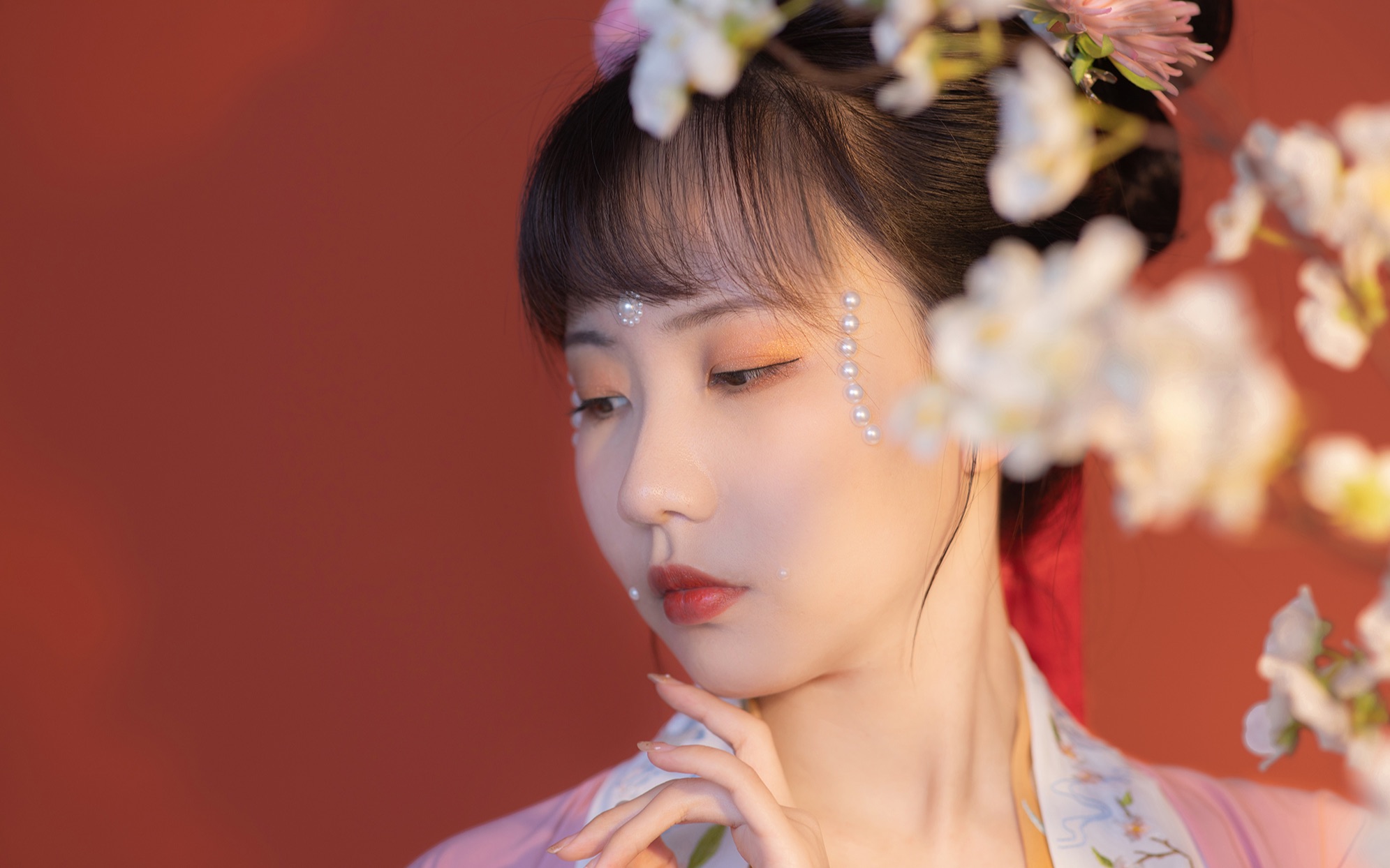 活动  宋朝珍珠妆 | 清平乐珍珠妆| 化妆过程记录向～