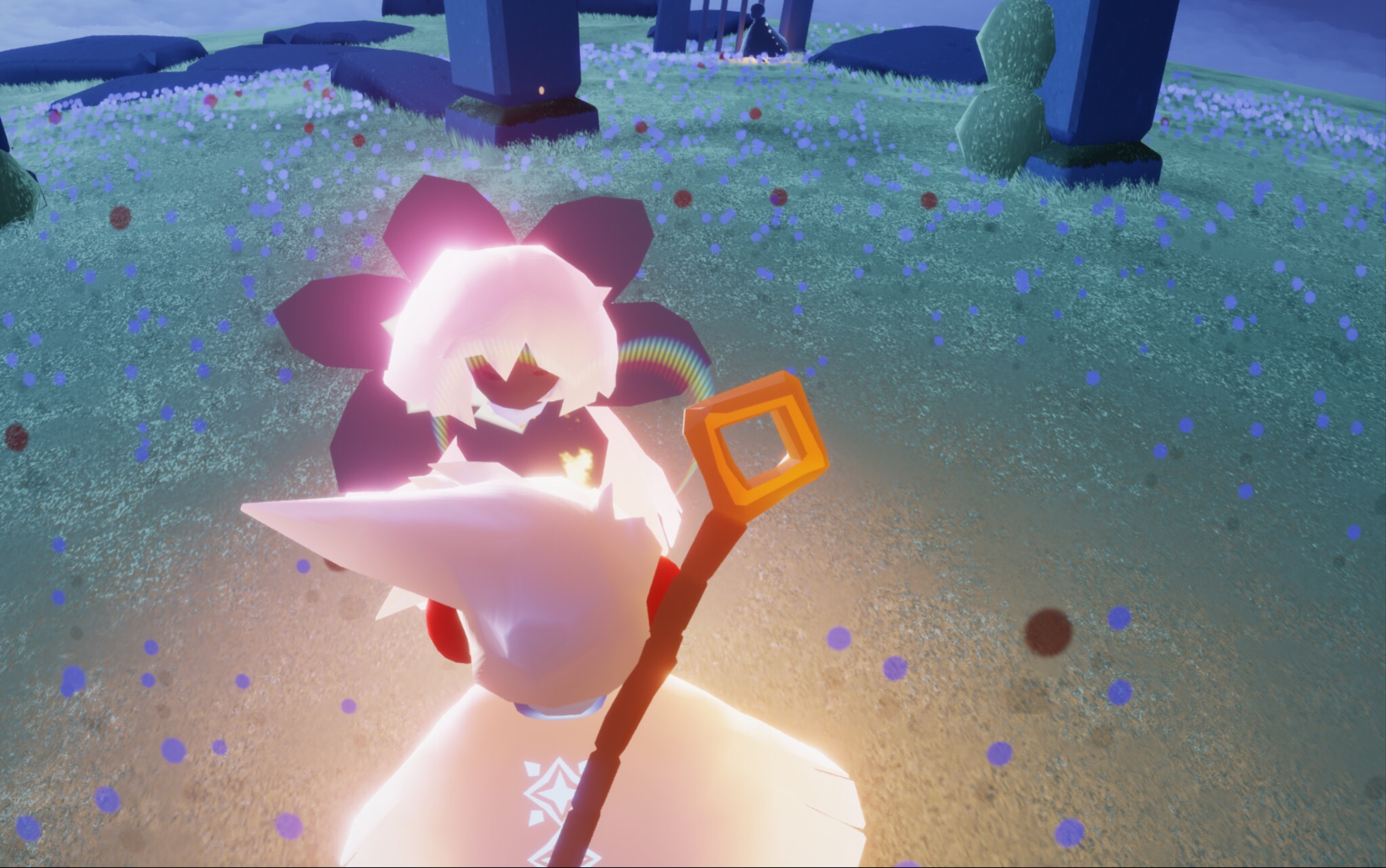 光遇之----如何不换站姿遁地!_sky光遇